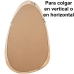 Specchio da parete Alexandra House Living Naturale 50 x 2,5 x 80 cm Astratto