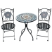 Ensemble Table + 2 Chaises Alexandra House Living Multicouleur 60 x 71 x 60 cm Mosaïque