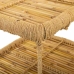 Hoofdtafel Alexandra House Living Natuurlijk Bamboe Touw Ijzer 38 x 37 x 49 cm 1 Planken