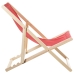 Hopfällbar hammock Alexandra House Living Vit Röd 61 x 103 x 96 cm Tyg