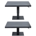 Table Alexandra House Living Anthracite 101 x 101 cm Adjustable