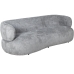 Divano Alexandra House Living Grigio 231 x 91 x 78 cm