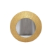 Wall mirror Romimex Golden 92 x 92 x 9 cm Circle