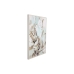 Canvas Romimex polystyrene MDF Wood Flower 50 x 70 x 3 cm