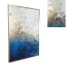 Canvas Romimex polystyrene MDF Wood Abstract 60 x 80 x 3 cm