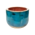 Vaso Romimex Azul Cerâmica 18 x 14 x 18 cm