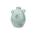 Blumenvase Romimex Blau Terrakotta 25 x 35 x 25 cm Mit Griffen