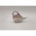 Decorative Figure Romimex Pink Glass Bird