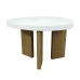 Side table Romimex White Natural MDF Wood 60 x 40 x 60 cm