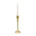 Candleholder Romimex Golden Resin 8 x 23 x 8 cm