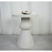 Table d'appoint Romimex Crème Bois MDF 40 x 49 x 40 cm