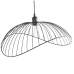 Candeeiro de teto Alexandra House Living Preto Metal