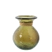 Vase Alexandra House Living Brun Krystal 14 x 19 cm