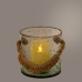 Candleholder Alexandra House Living Transparent Crystal 15 x 15 x 15 cm