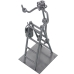 Dekorativ figur Alexandra House Living Metal 27 x 10 x 10 cm