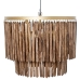 Lampadario Alexandra House Living Marrone Metallo