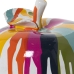 Decoratieve figuren Alexandra House Living Multicolour Acryl Plastic Melamine Appel 12 x 11 x 13 cm