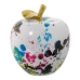 Decoratieve figuren Alexandra House Living Multicolour Acryl Plastic Melamine Appel 12 x 11 x 13 cm