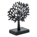 Decorative Figure Alexandra House Living Black Tree 17 x 17 x 7 cm