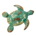 Decoratieve figuren Alexandra House Living Metaal Schildpad 21 x 3 x 19 cm