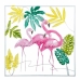 Wall Decoration Alexandra House Living Multicolour Metal Pink flamingo 5 x 81 x 81 cm