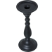 Candelabro Alexandra House Living Nero Metallo 9 x 25 x 9 cm