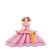 Figura Decorativa Alexandra House Living Menina Cor de Rosa Acrílico Plástico Melamina