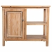 Mobilier pentru Hol Alexandra House Living Argintiu Natural Lemn Oțel inoxidabil Pin Lemn MDF 37 x 74 x 76 cm