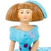 Decorative Figure Alexandra House Living Menina Celeste Acrylic Plastic Melamin