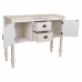 Credenza Alexandra House Living Bianco Rattan Legno di abete 36 x 82 x 108 cm