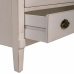 Cassettiera Alexandra House Living Bianco Rattan Legno di abete Legno MDF 36 x 90 x 82 cm