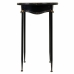 Set of 2 tables Alexandra House Living Black Metal 75 x 75 x 50 cm