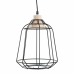 Plafondlamp Alexandra House Living Zwart Natuurlijk