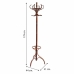 Hat stand Alexandra House Living Brown 44 x 179 x 31 cm