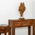 Okrasna Figura Alexandra House Living Naraven Teak Indijanec 13 x 60 x 30 cm