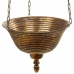 Vaso Suspenso Alexandra House Living Dourado Ferro 33 x 122 x 33 cm