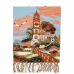 Tapete Alexandra House Living Multicolor Juta 80 x 100 cm rural