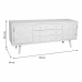 Multifunksjonell kommode Alexandra House Living Hvit Grantre Tre MDF 43 x 58 x 136 cm