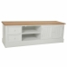 Multifunksjonell kommode Alexandra House Living Hvit Naturell Paulownia-tre Tre MDF 45 x 50 x 150 cm