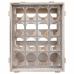 Botellero Alexandra House Living Natural Madera de abeto 55 x 32 x 41 cm 16 botellas Caja