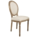 Cadeira de Sala de Jantar Alexandra House Living Bege 46 x 96 x 48 cm