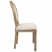 Cadeira de Sala de Jantar Alexandra House Living Bege 46 x 96 x 48 cm