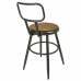 Stool Alexandra House Living Brown Grey Wood Metal 54 x 92 x 42 cm