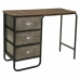 Bureau Alexandra House Living Bruin Hout Metaal 42 x 79 x 104 cm