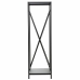 Log Stand Alexandra House Living Black Iron 34 x 111 x 34 cm