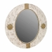 Wall mirror Alexandra House Living Golden 1 x 80 x 80 cm Circle