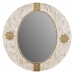 Miroir mural Alexandra House Living Doré 1 x 80 x 80 cm Cercle