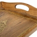 Tray Alexandra House Living Brown Mango wood 31 x 16 x 49 cm