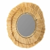 Wall mirror Alexandra House Living Natural 57 x 6 x 57 cm Circle