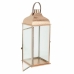 Lantern Alexandra House Living Copper Glass Stainless steel 29 x 70 x 29 cm